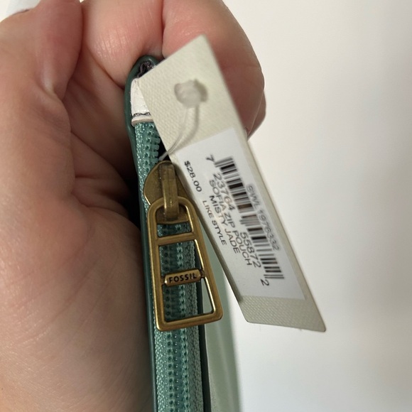 NWT Fossil Sofia Pouch Misty Jade Original - Picture 5 of 8